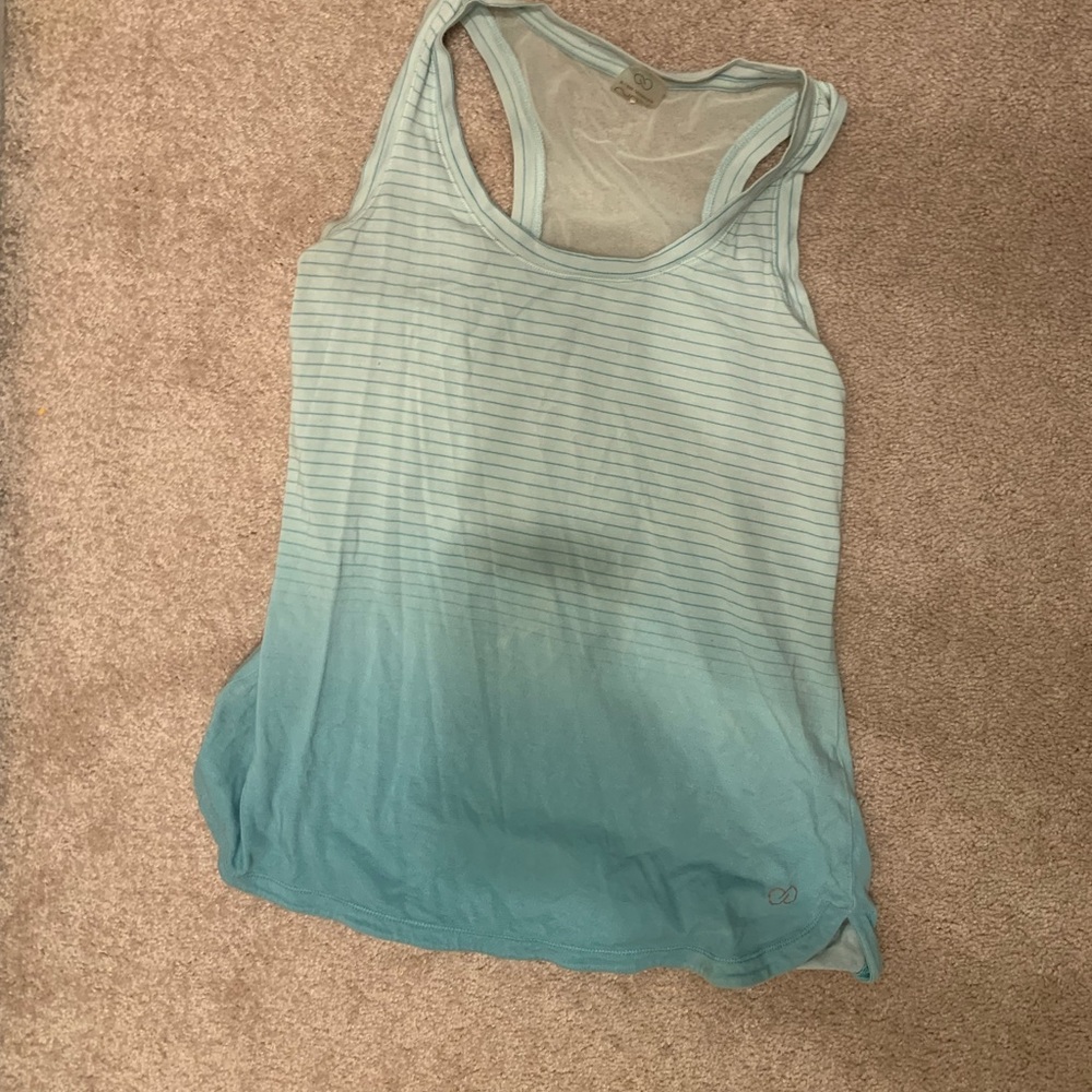 Teal EUC Calia workout tank
